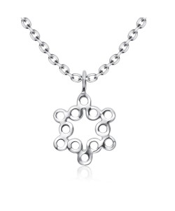 Turtle Shaped Silver Necklace SPE-5258